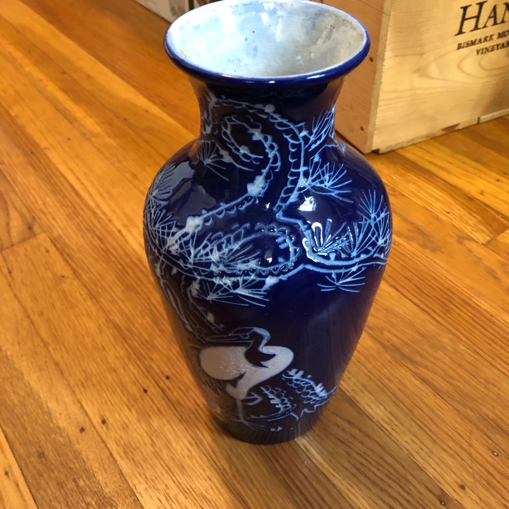 Beautiful Indigo Vase